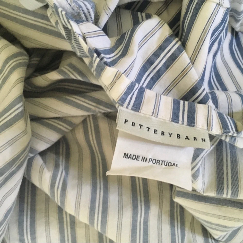 Pottery Barn Stripe Duvet Cover
